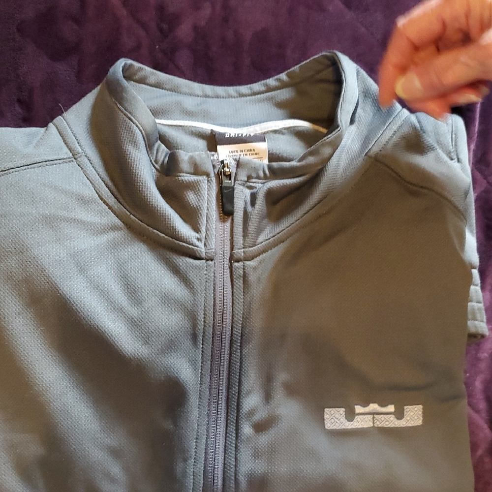 Nike Charcoal Zip-Up Jacket